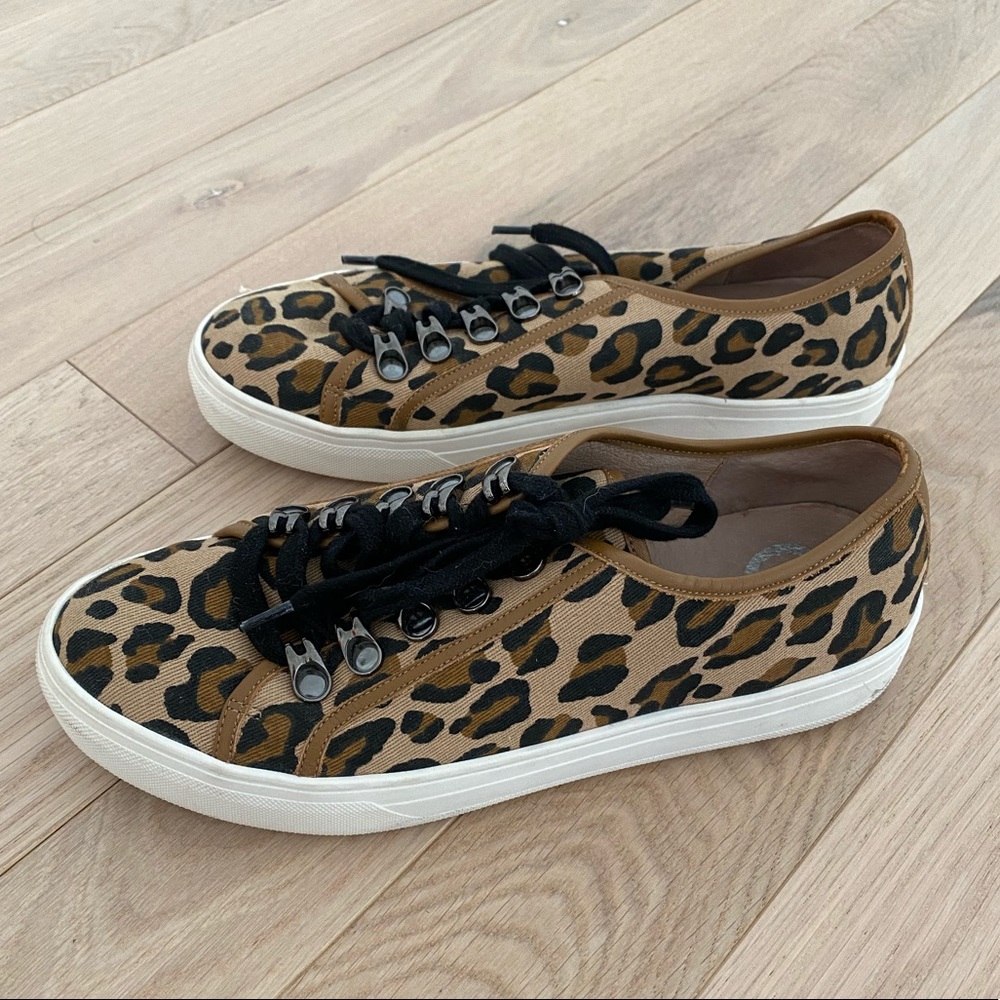 Brown’s Wishbone Collection leopard print sneakers